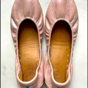 Tieks size 9 One of a Kind Ballet Pink (shimmer)